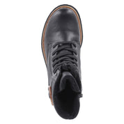 Schnürboots  Schwarz