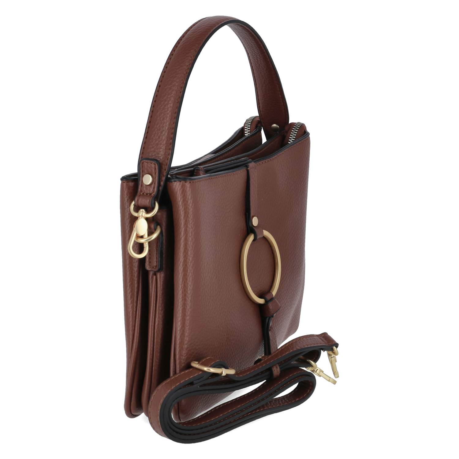Schultertasche MAISCHA Braun