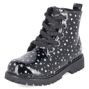 Schnürboots Schwarz