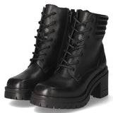 Schnürstiefeletten  Schwarz