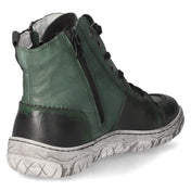Schnürstiefeletten  Grün