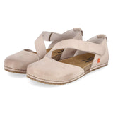 Spangenballerinas CRETA  Beige