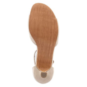 Riemchensandaletten  Beige
