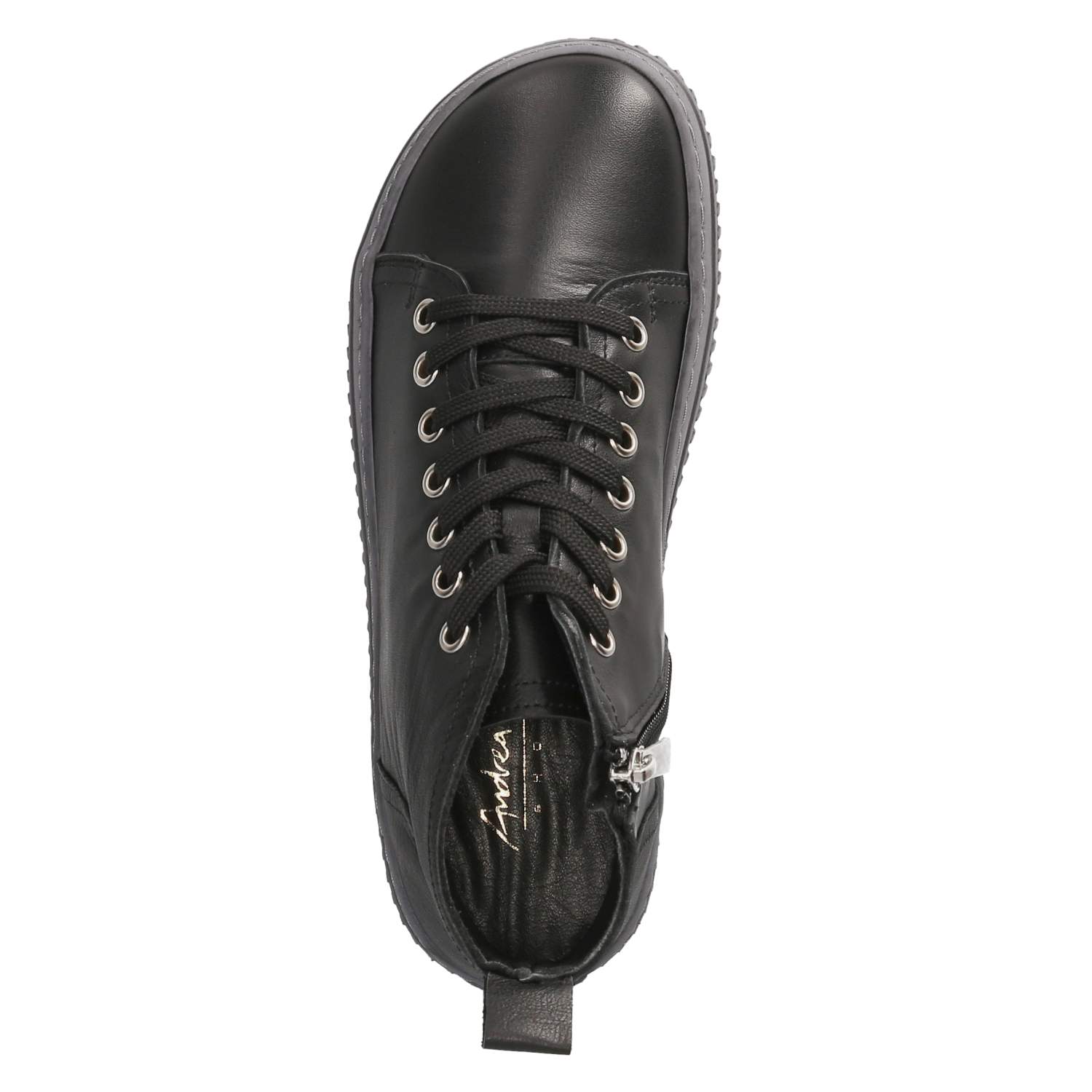 Schnürstiefeletten  Schwarz