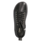 Schnürstiefeletten  Schwarz