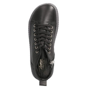 Schnürstiefeletten Schwarz