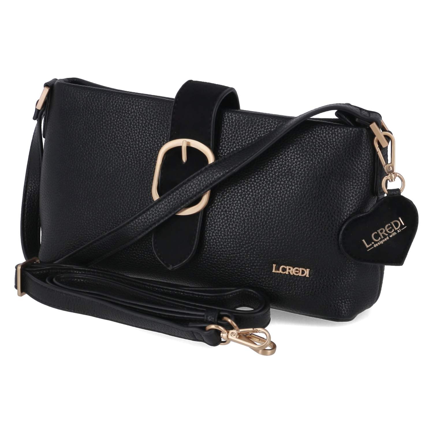 Schultertasche SOLENN.AI  Schwarz