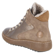 Schnürstiefeletten  Bronze