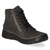 Schnürstiefeletten  Grau