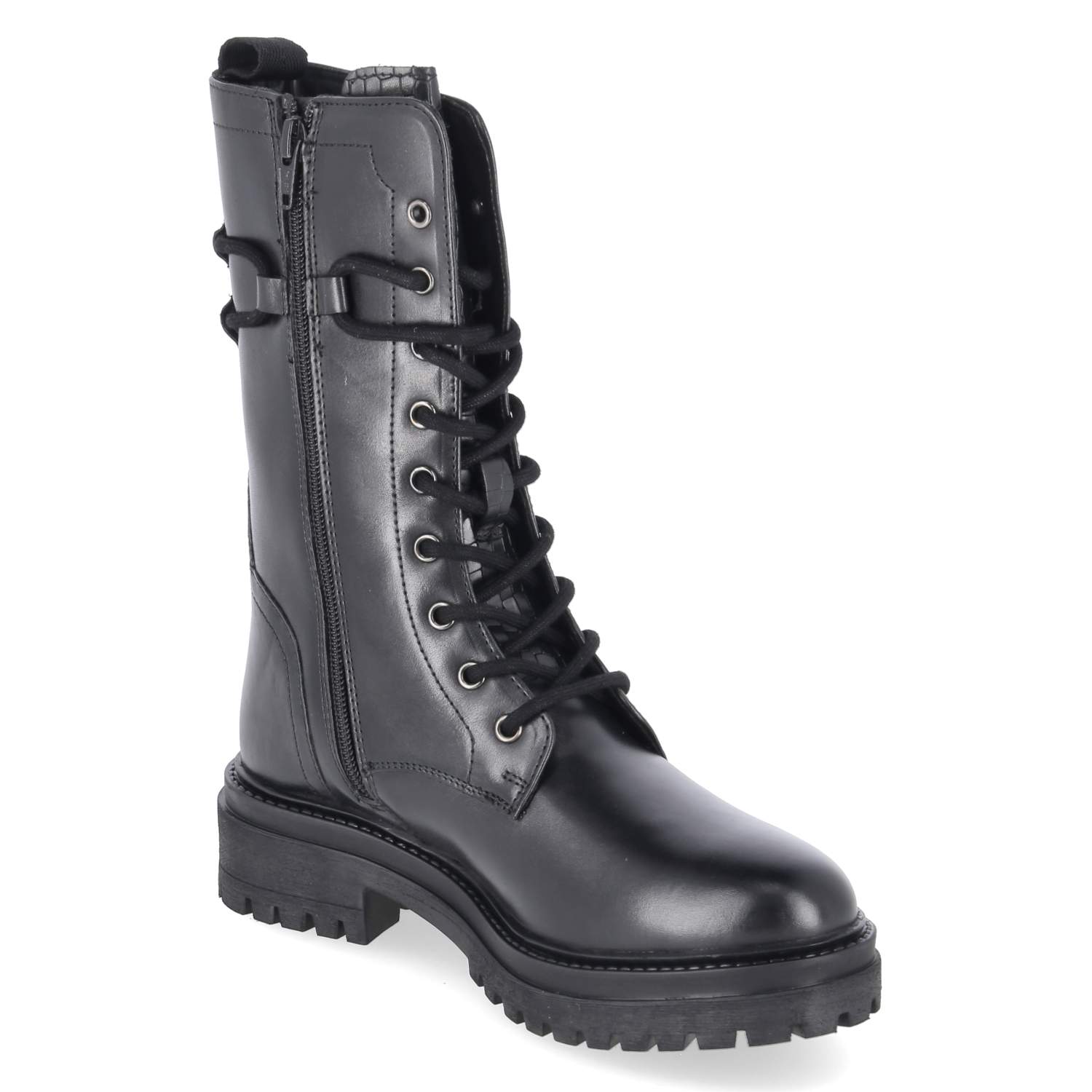 Schnürstiefel  Schwarz
