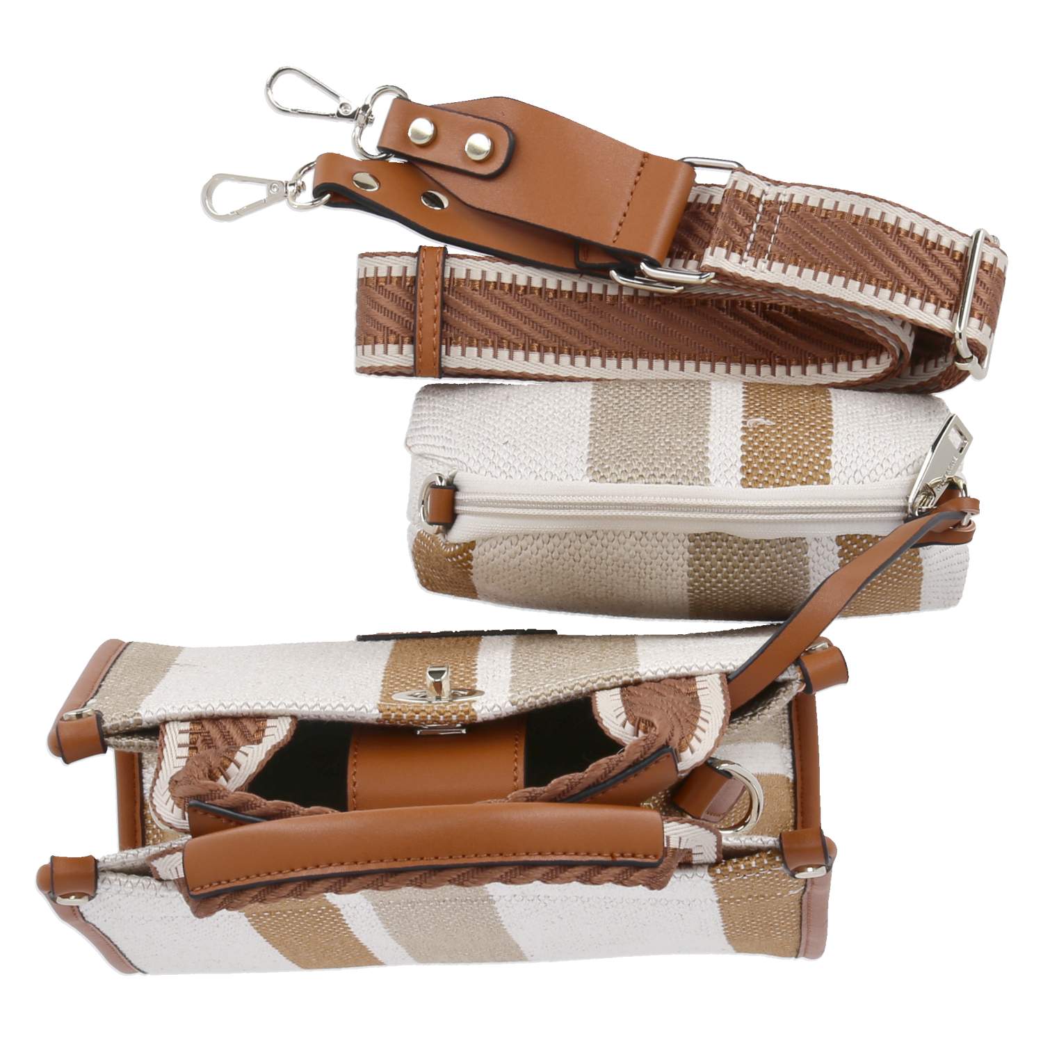 Mini Tote Set  Beige