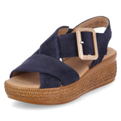 Plateausandaletten  Blau