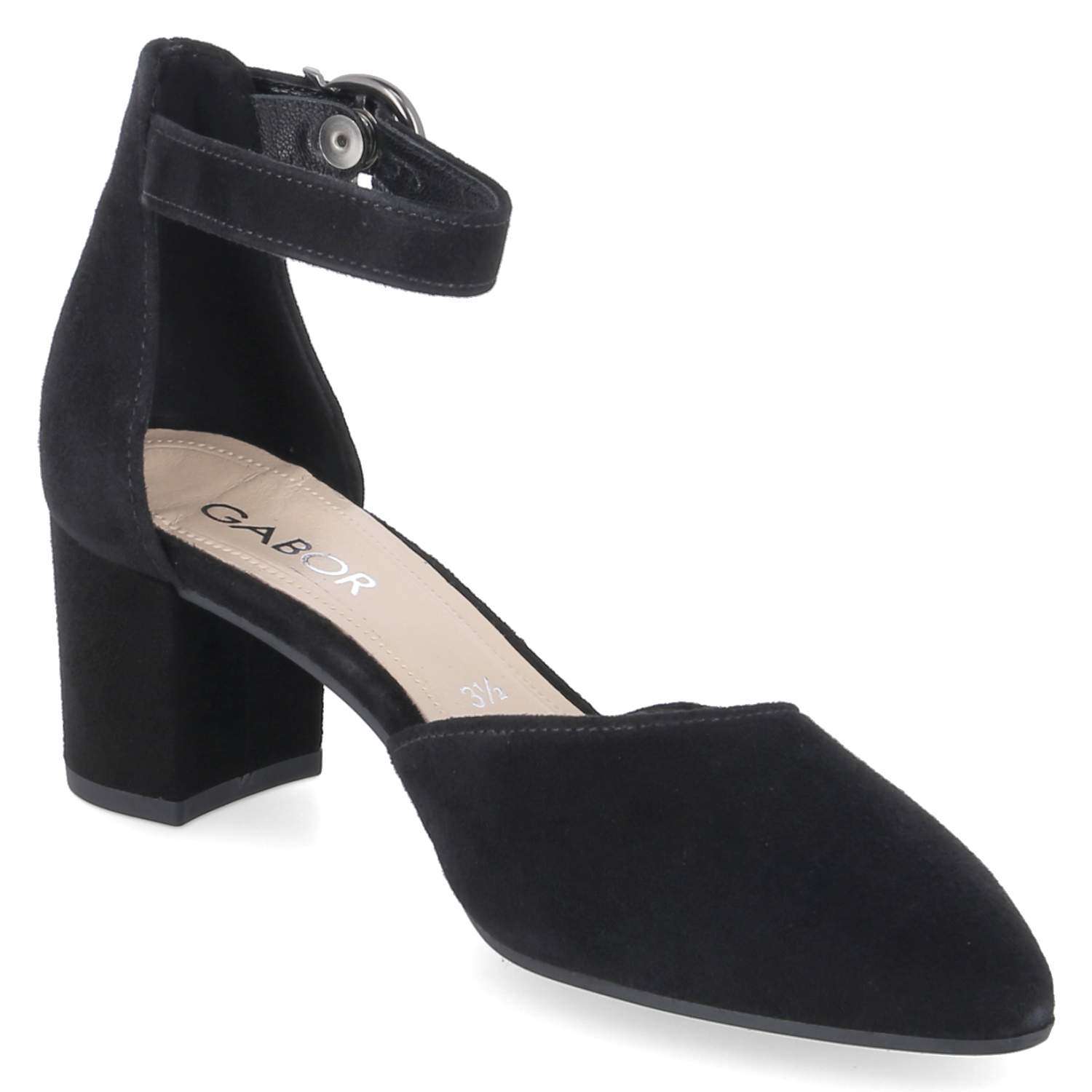 Riemchenpumps  Schwarz