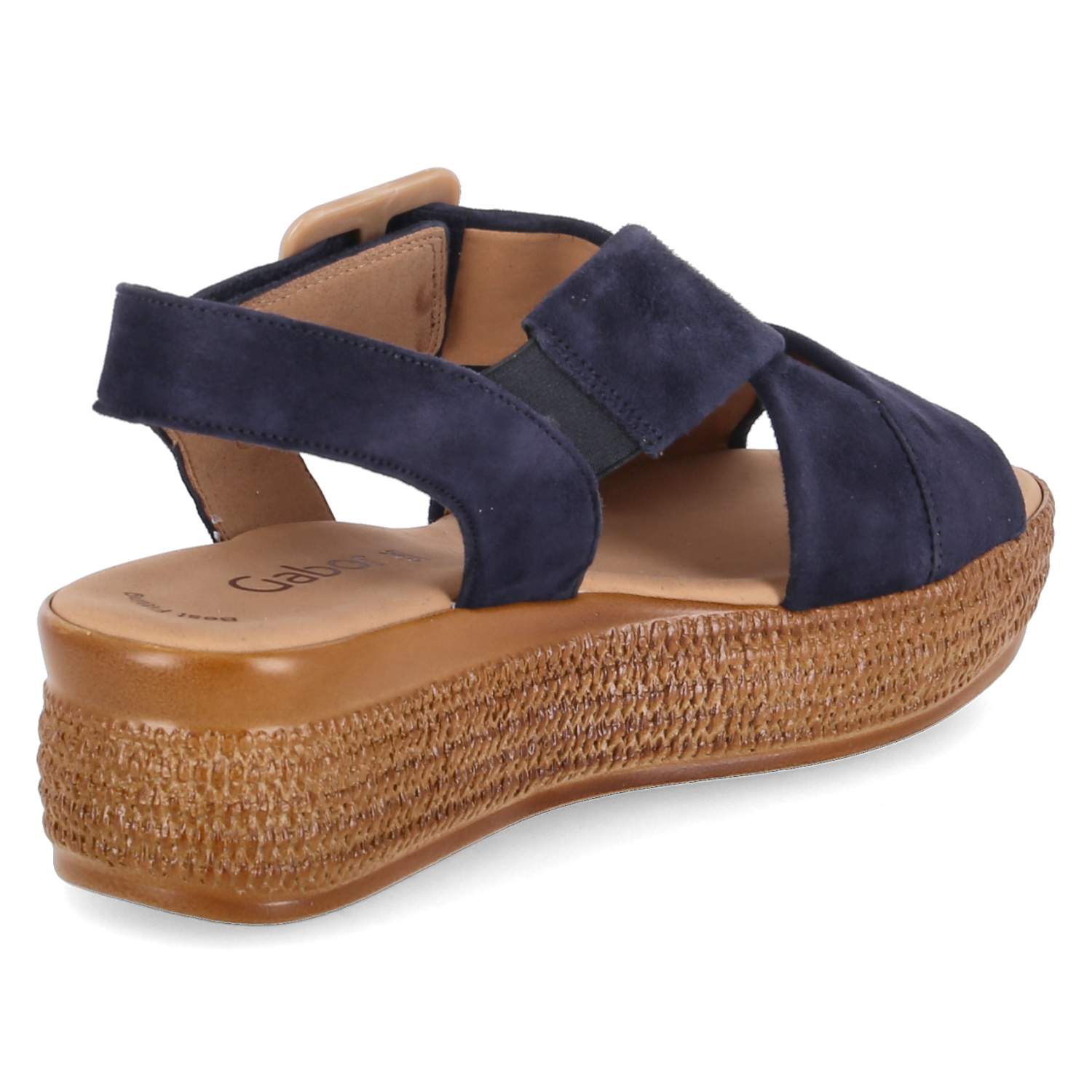 Plateausandaletten  Blau