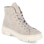 Schnürstiefeletten  Beige
