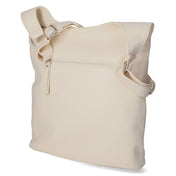Schultertasche  Beige