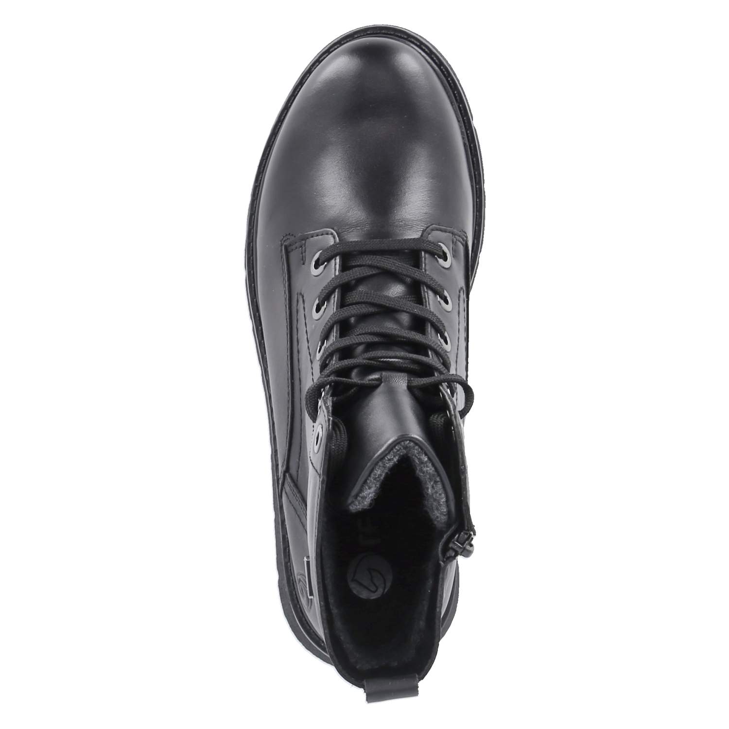Schnürboots  Schwarz