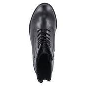 Schnüstiefeletten  Schwarz