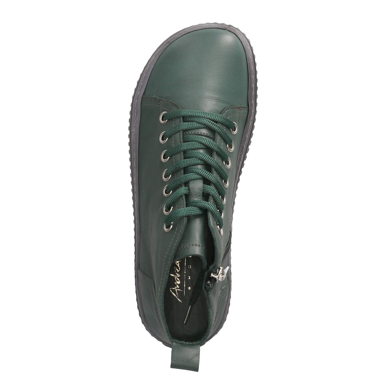 Schnürstiefeletten  Grün