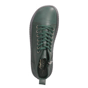 Schnürstiefeletten  Grün