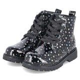 Schnürboots  Schwarz
