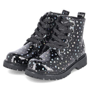 Schnürboots  Schwarz