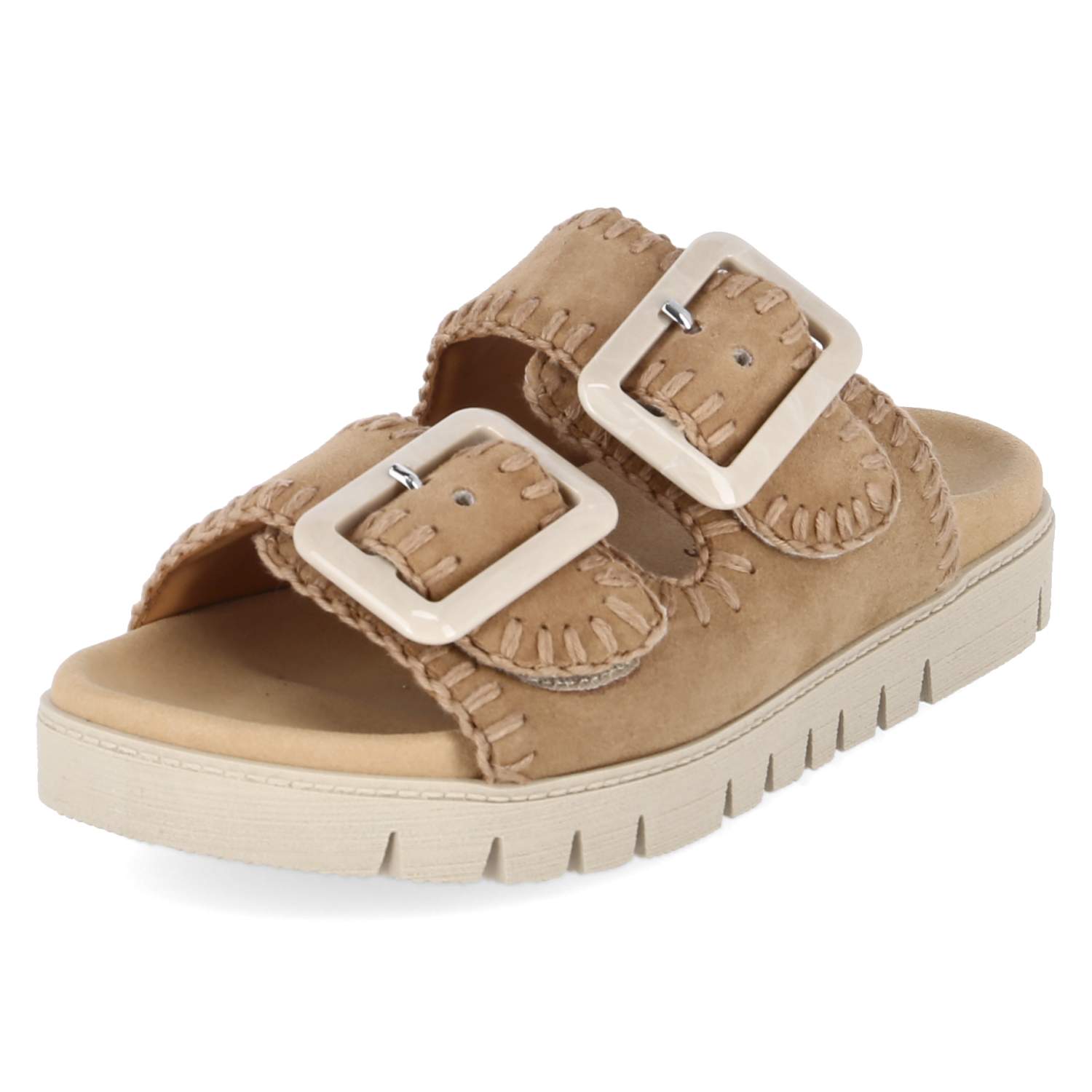 Pantoletten  Braun