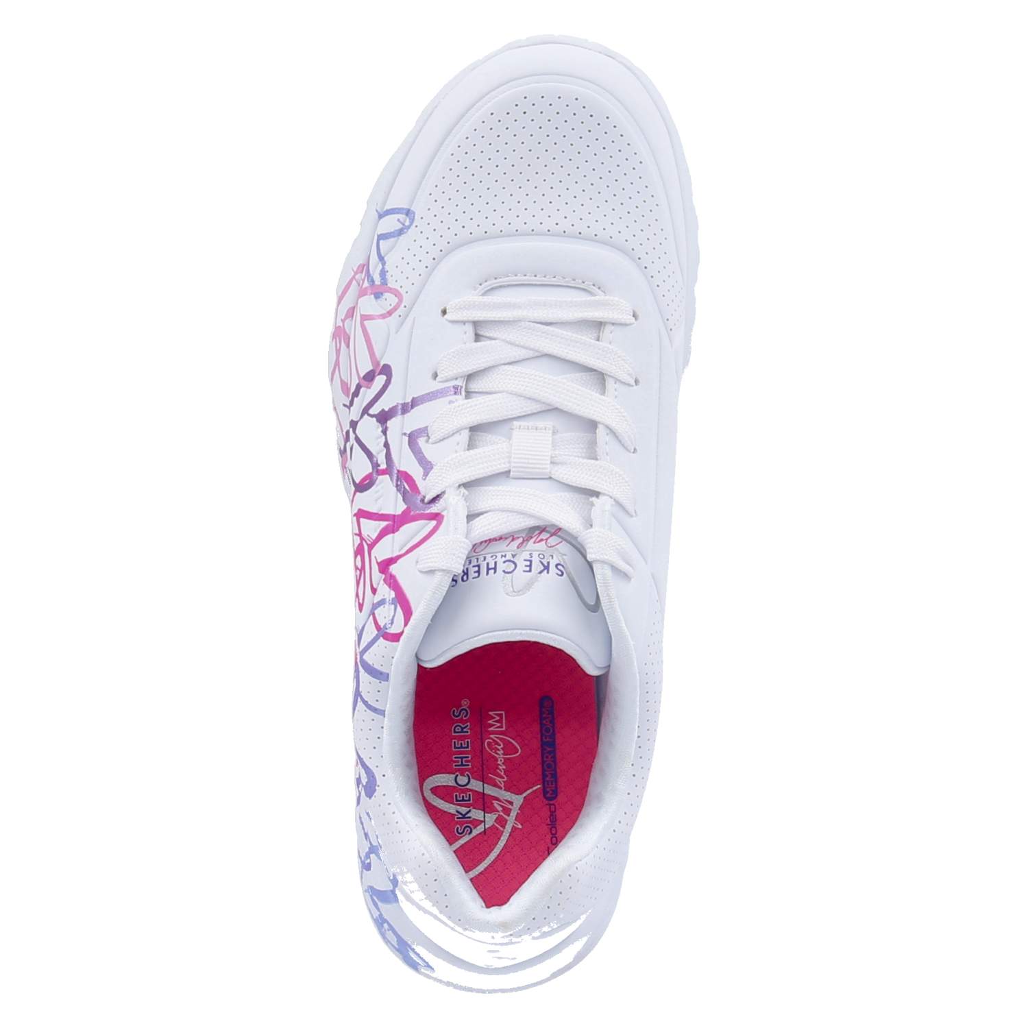 Low Sneaker UNO LITE METALLIC JOY Weiß