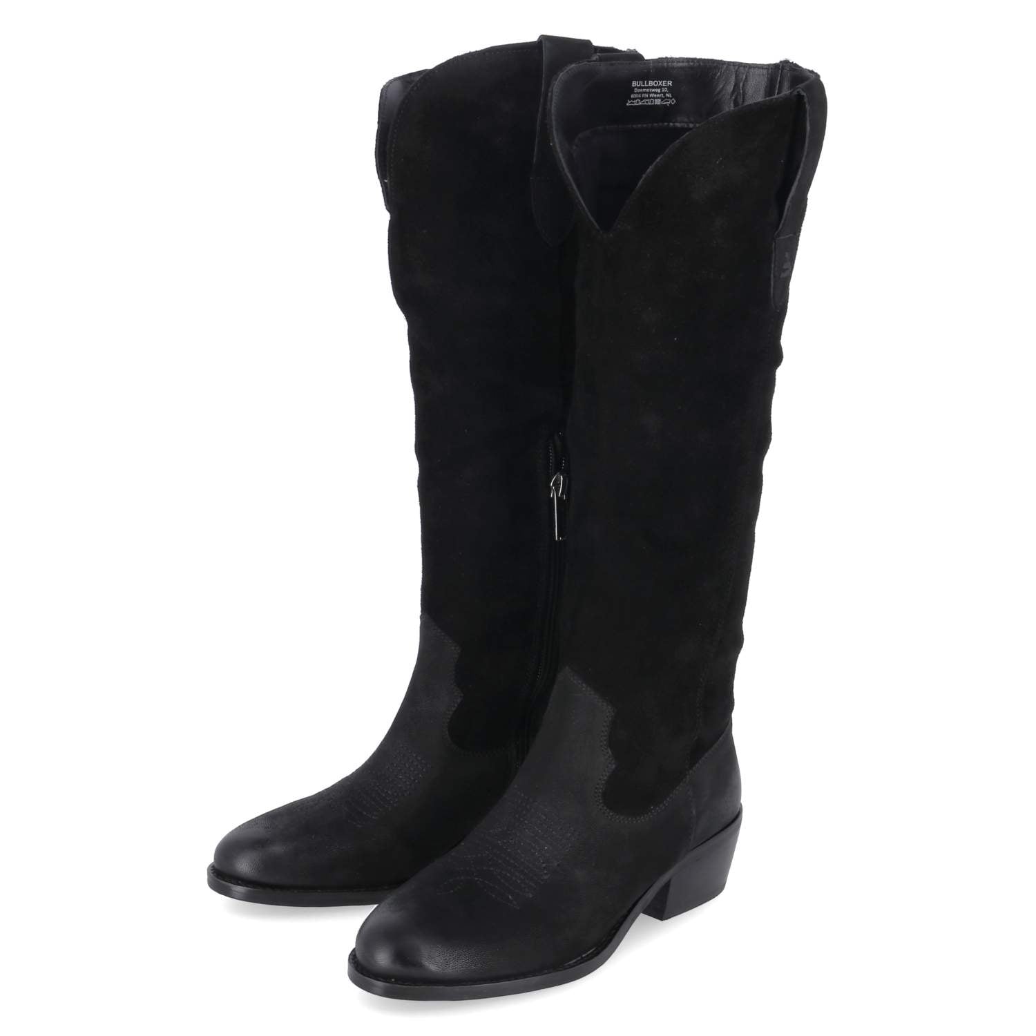 Westernstiefel  Schwarz