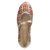 Spangenballerinas  Mehrfarbig