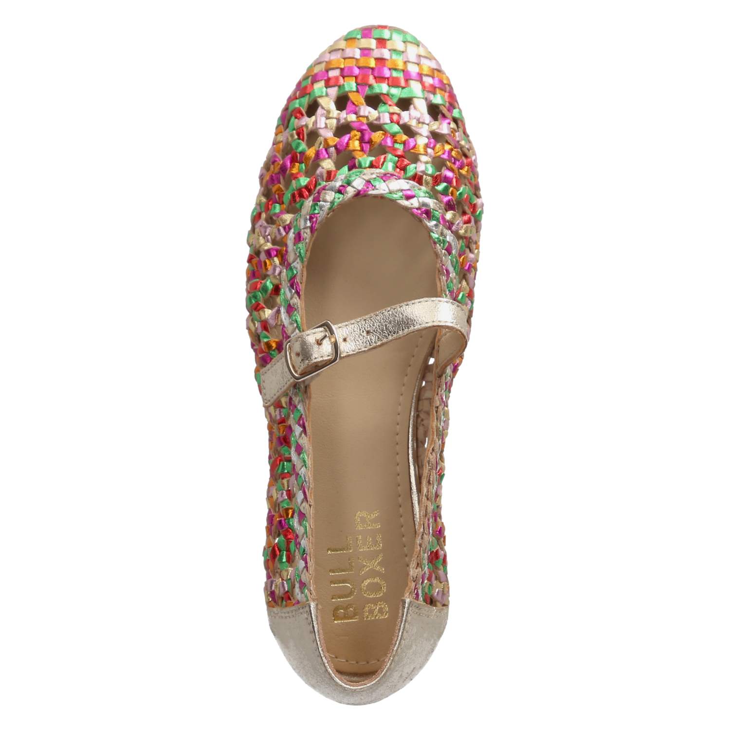 Spangenballerinas  Mehrfarbig