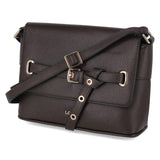 Schultertasche SADETTE  Braun