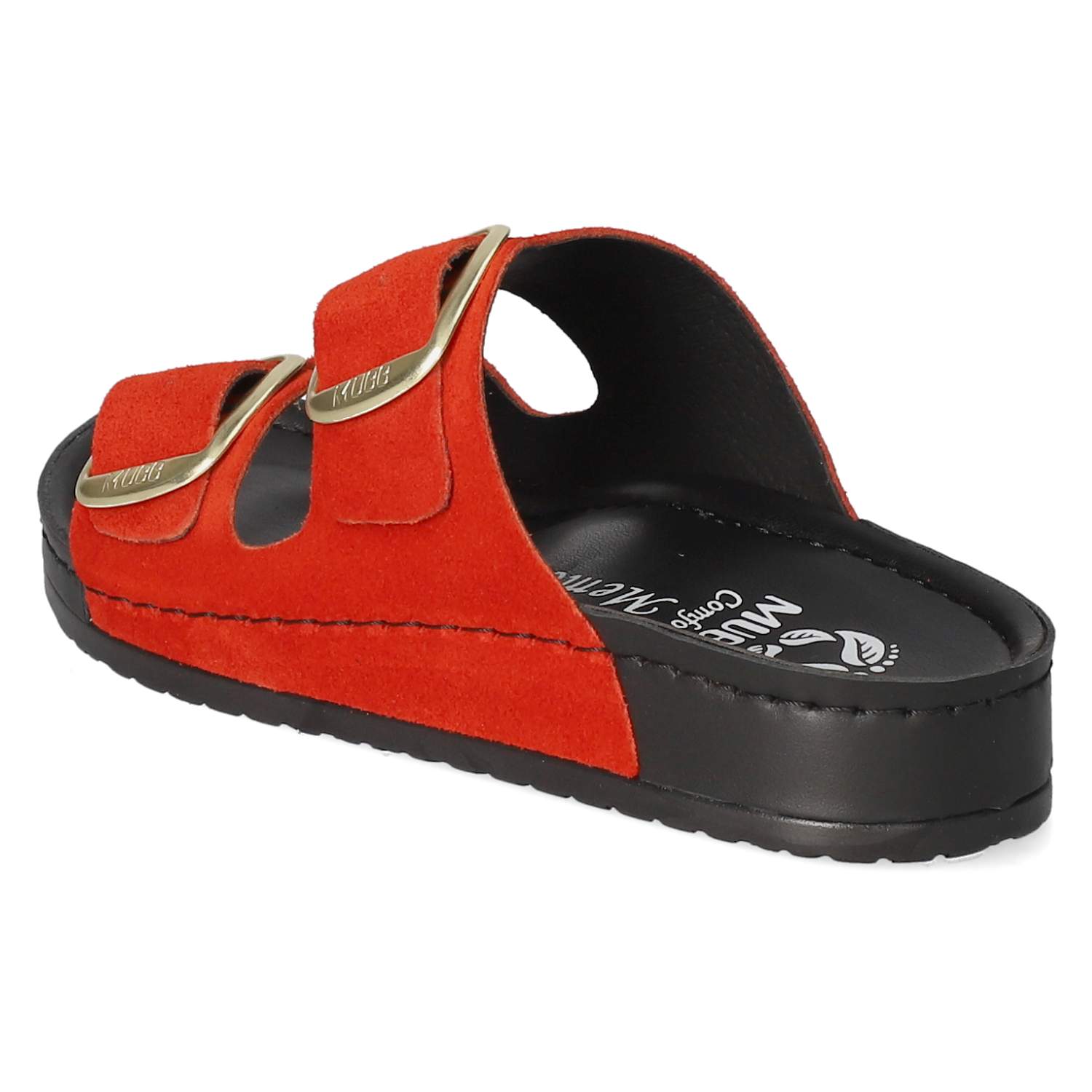 Pantoletten  Rot