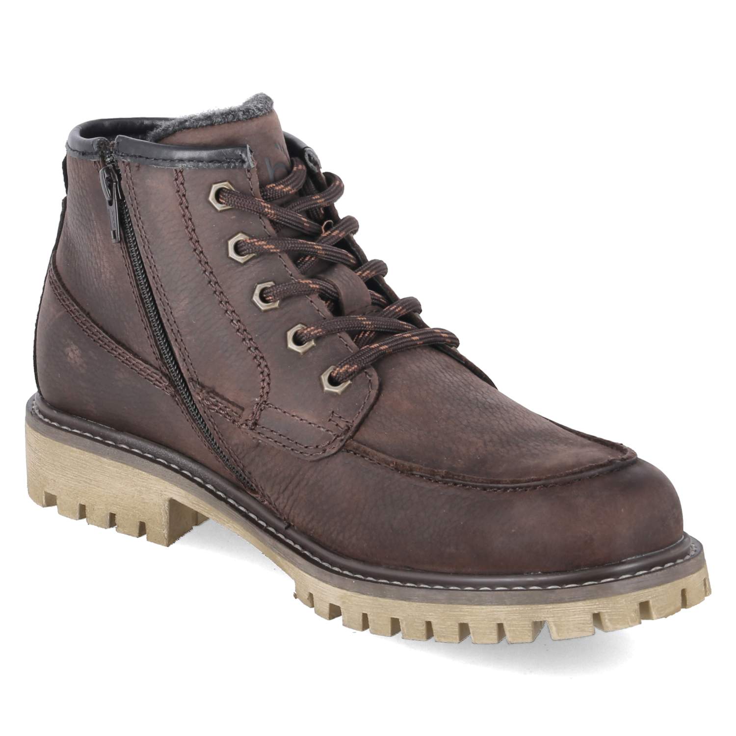 Schnürboots  Braun