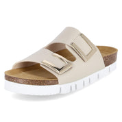 Pantoletten  Beige