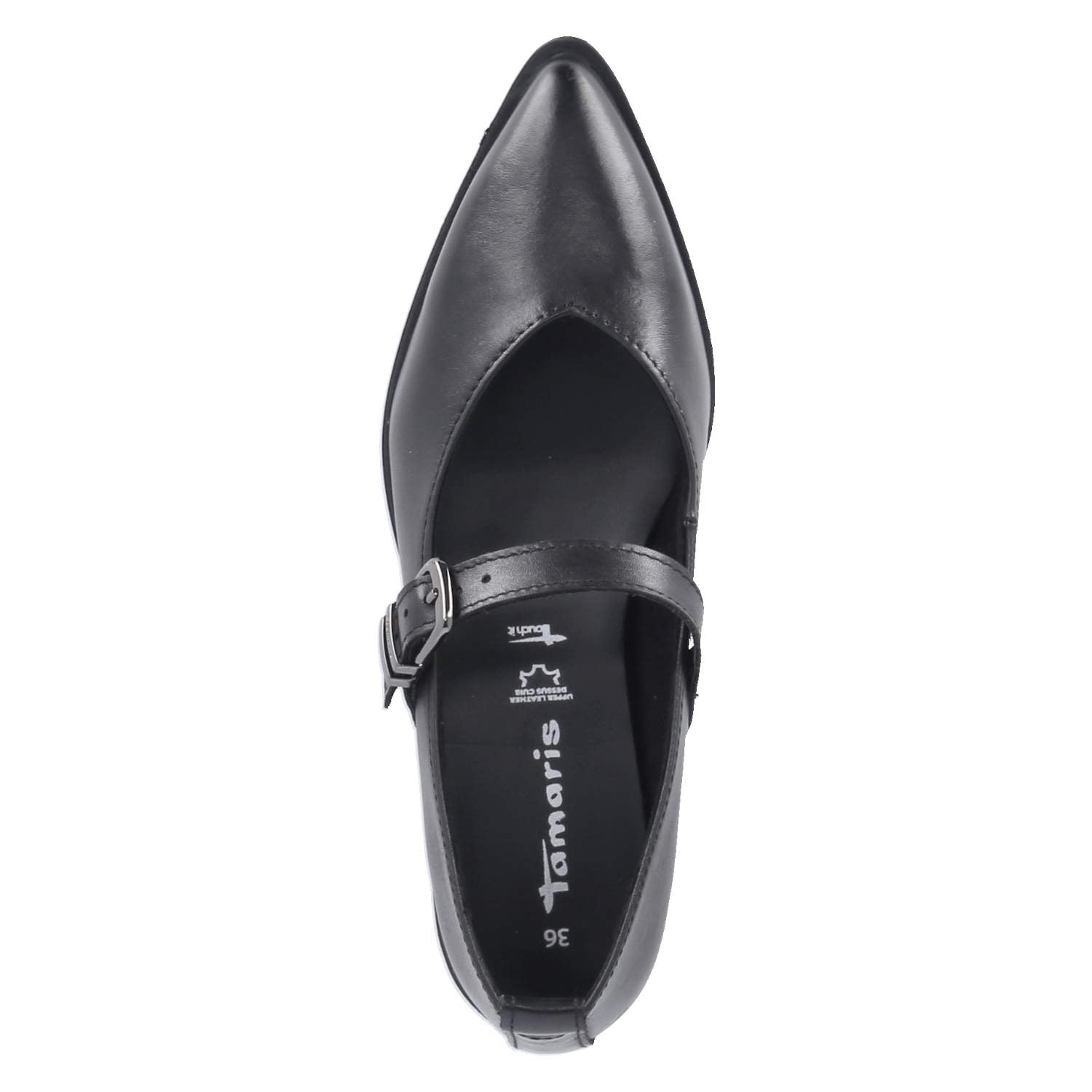 Spangenballerinas  Schwarz