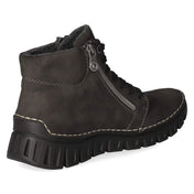 Schnürstiefeletten  Grau
