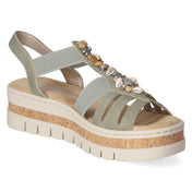 Sandalen  Grün