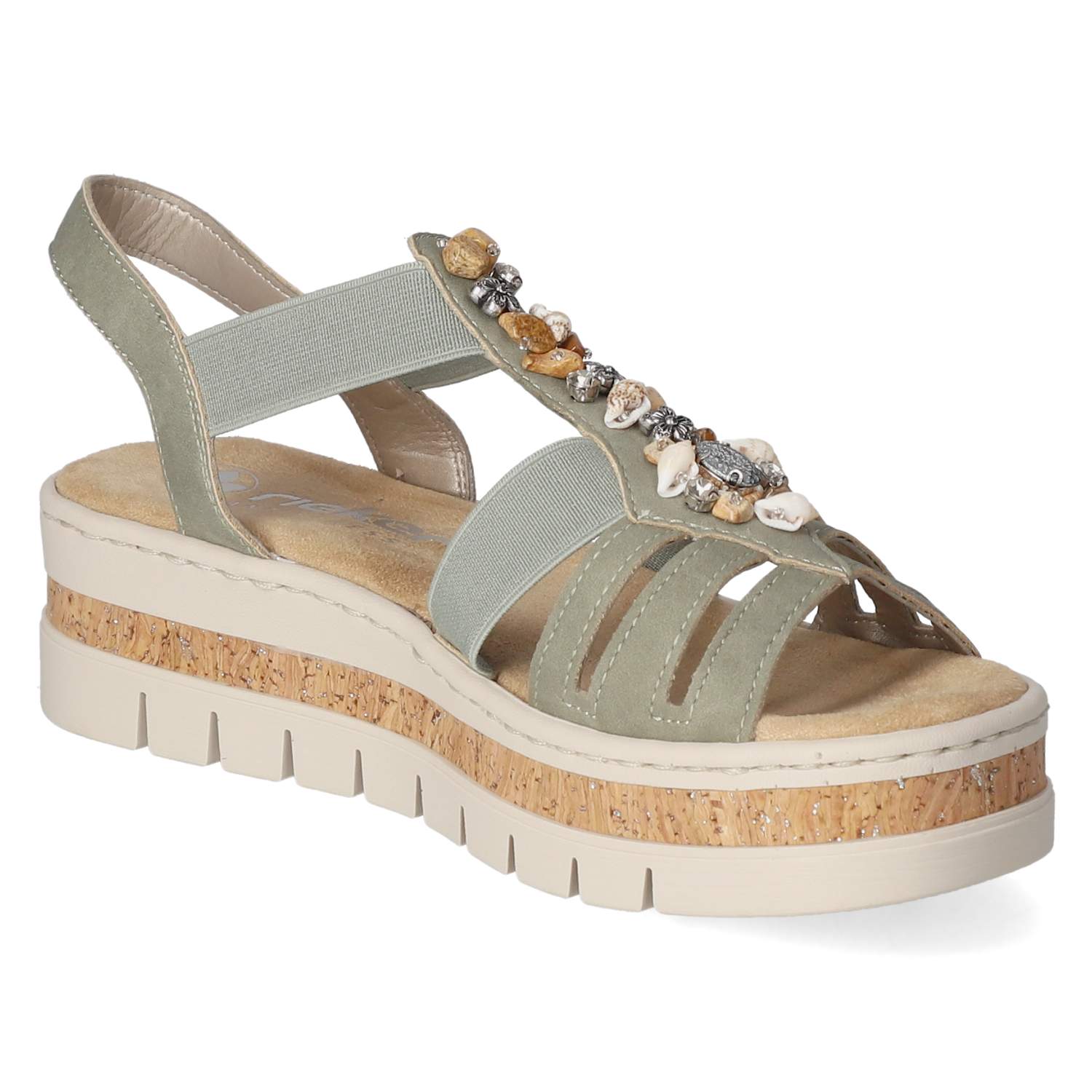 Sandalen  Grün