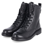Schnürboots  Schwarz