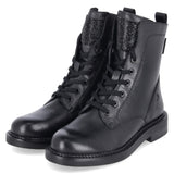 Schnürboots  Schwarz