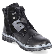 Schnürboots  Grau