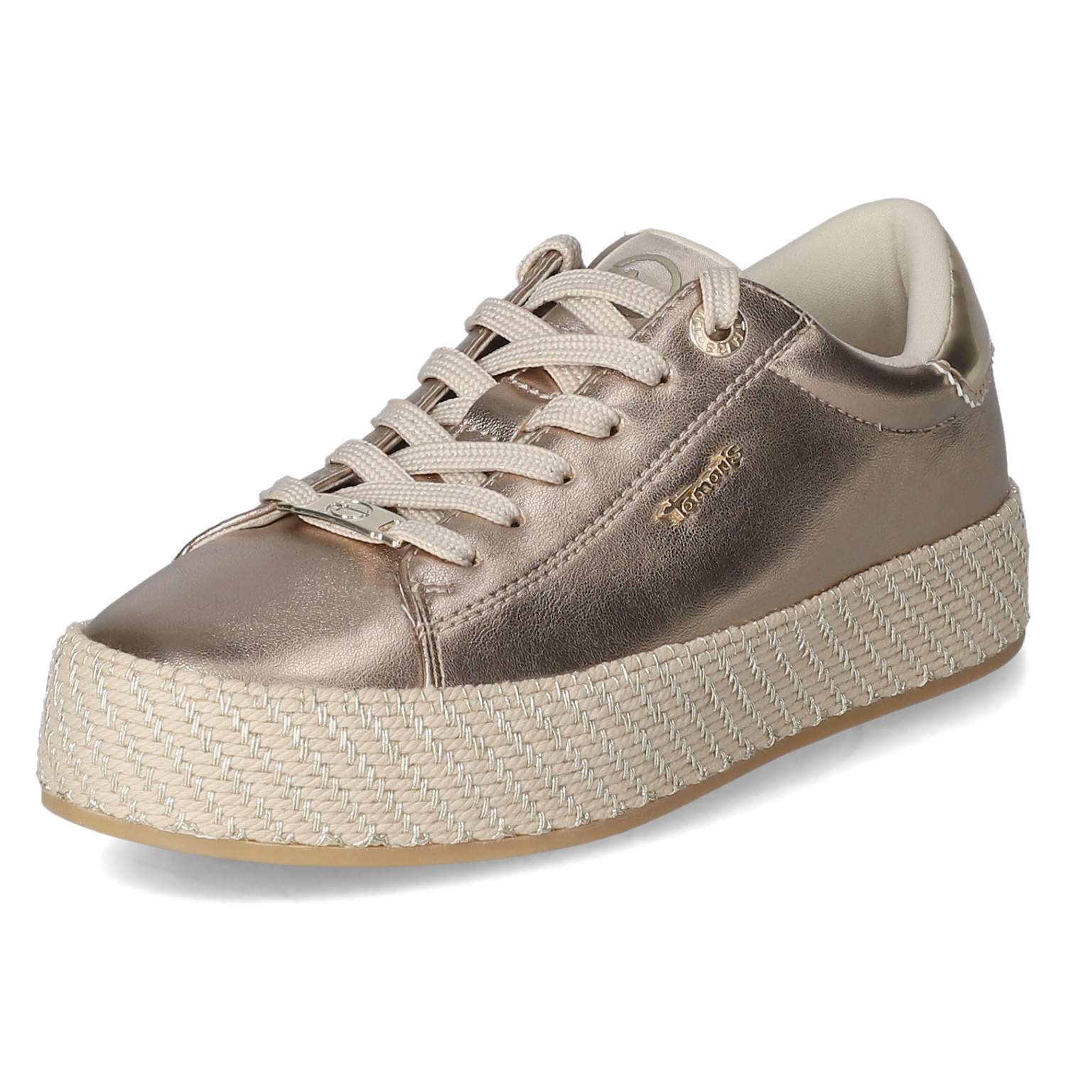 Espadrille-Sneaker  Gold