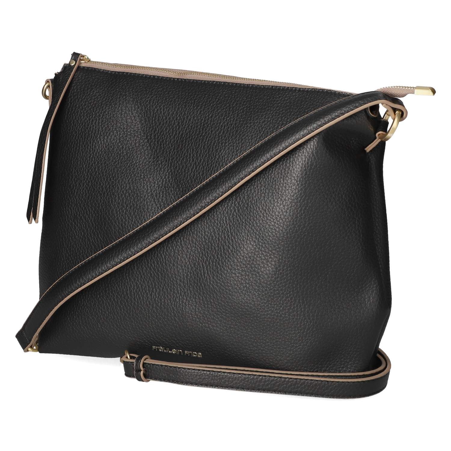 Schultertasche  Schwarz