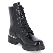 Schnürboots  Schwarz