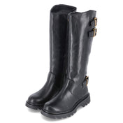 Bikerstiefel  Schwarz