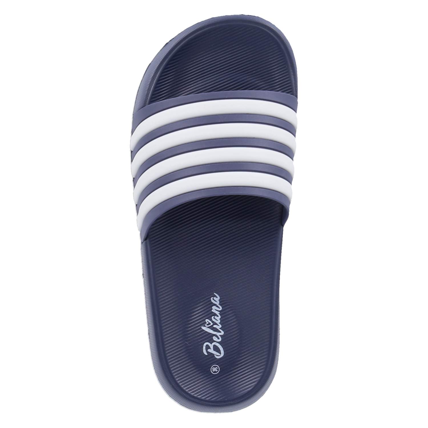 Badepantoletten  Blau