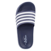 Badepantoletten  Blau