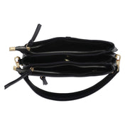 Schultertasche MAISCHA Schwarz
