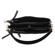 Schultertasche MAISCHA Schwarz